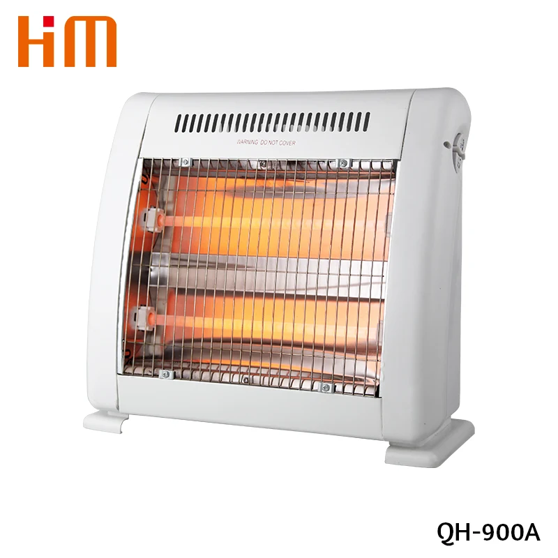 সেফটি সুইচ 900W সহ 2 বার কোয়ার্টজ হিটার